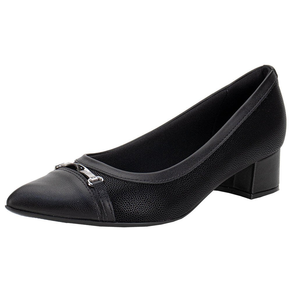 SCARPIN FEMININO SALTO GROSSO PICCADILLY 739099