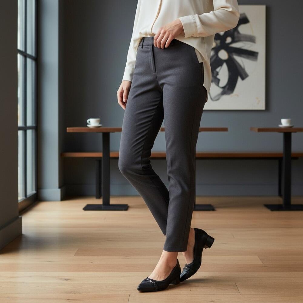 SCARPIN FEMININO SALTO GROSSO PICCADILLY 739099 Preto 2