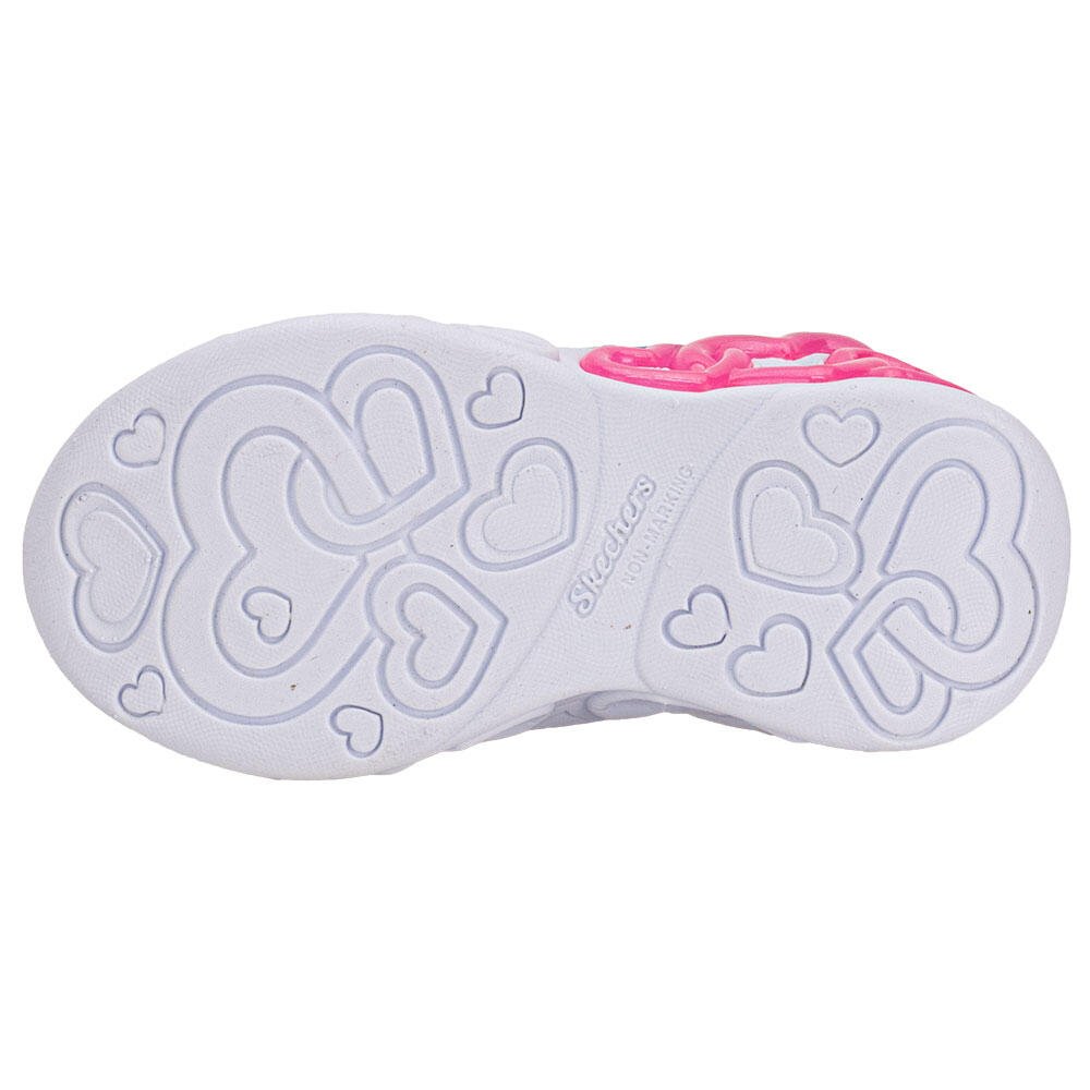TÊNIS INFANTIL INFINITE HEART S LIGTHTS SKECHERS 303755N Lilás 4