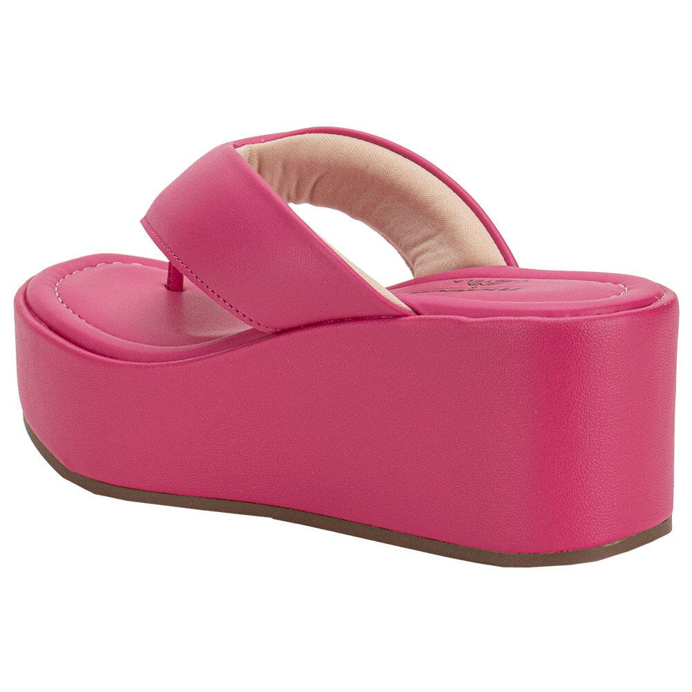 TAMANCO FEMININO ANABELA MOLECA 5566301 Rosa 3