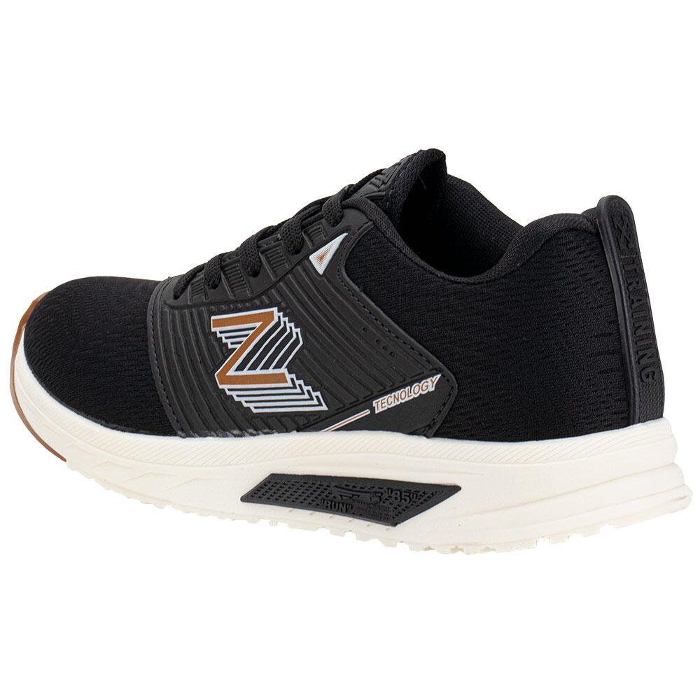 TÊNIS MASCULINO ZEUZ 113NX Preto/Branco 3