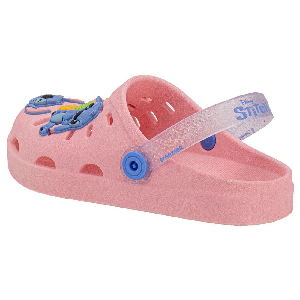 CLOG INFANTIL DISNEY SMILE GRENDENE KIDS 23348 Rosa 3