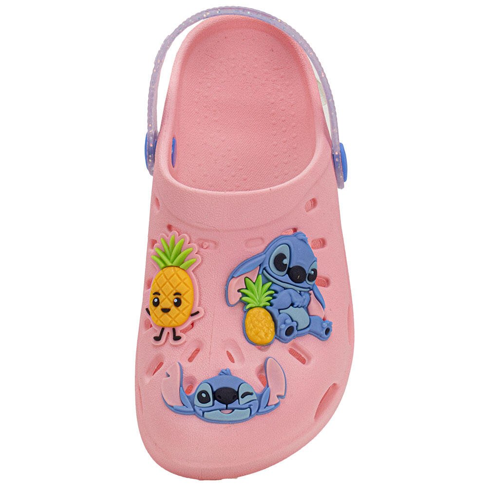 CLOG INFANTIL DISNEY SMILE GRENDENE KIDS 23348 Rosa 5