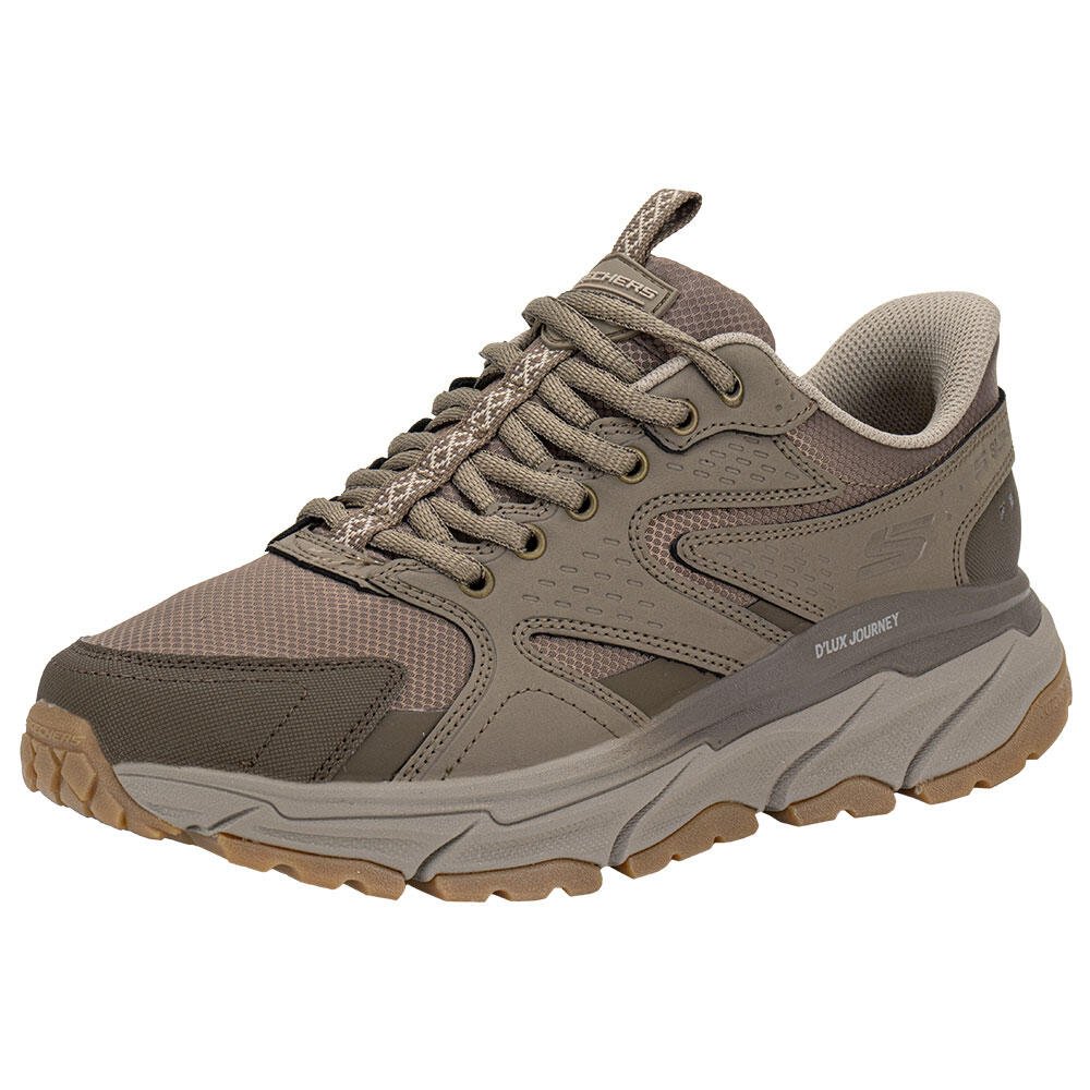 Tênis Masculino Sand Point Creek Skechers Journey Marrom