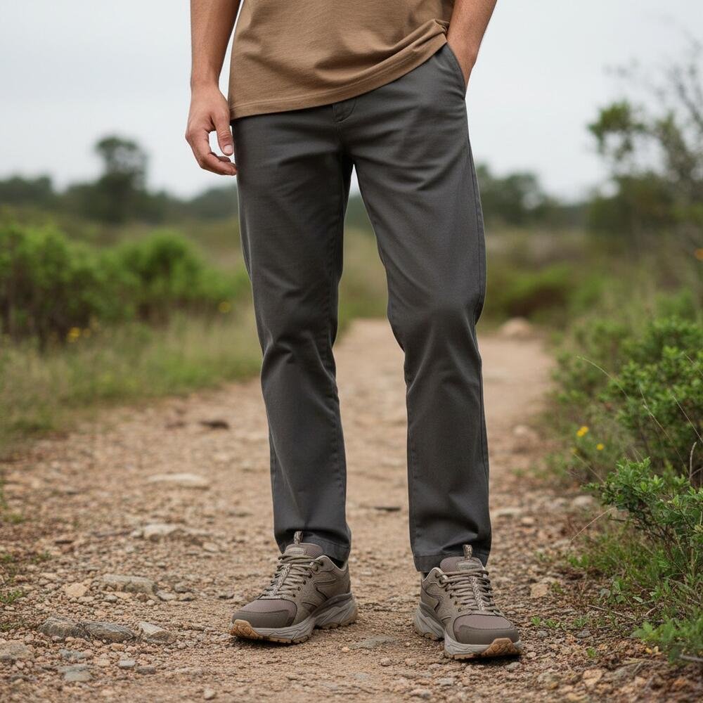 Tênis Masculino Sand Point Creek Skechers Journey Marrom 2