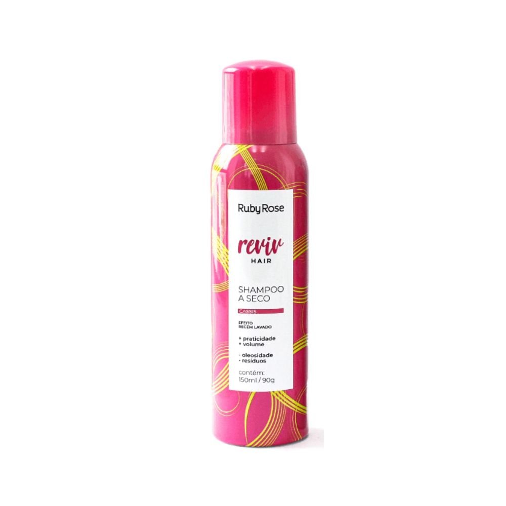 SHAMPOO A SECO REVIV HAIR CASSIS 150ml RUBY ROSE 150ml