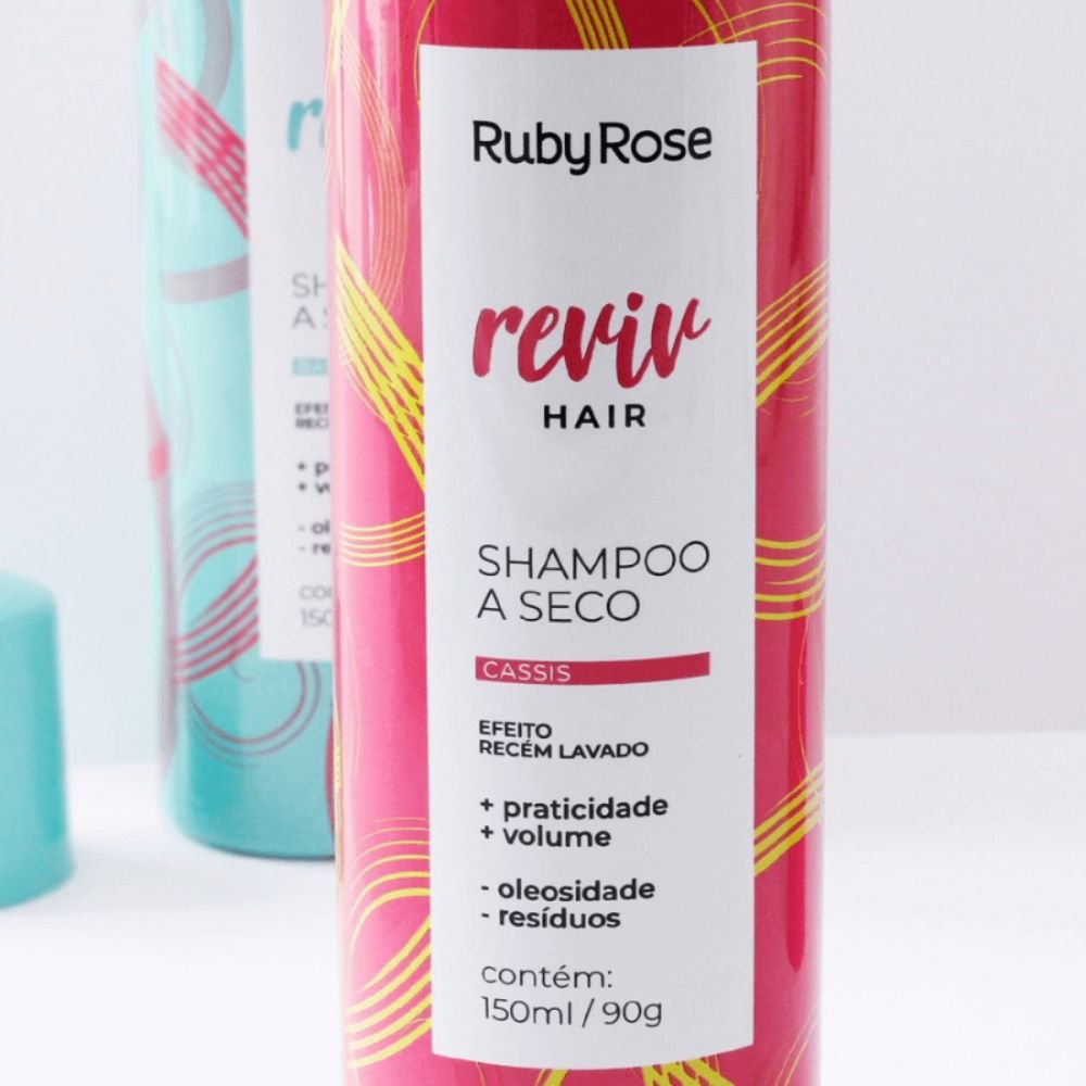 SHAMPOO A SECO REVIV HAIR CASSIS 150ml RUBY ROSE 150ml
