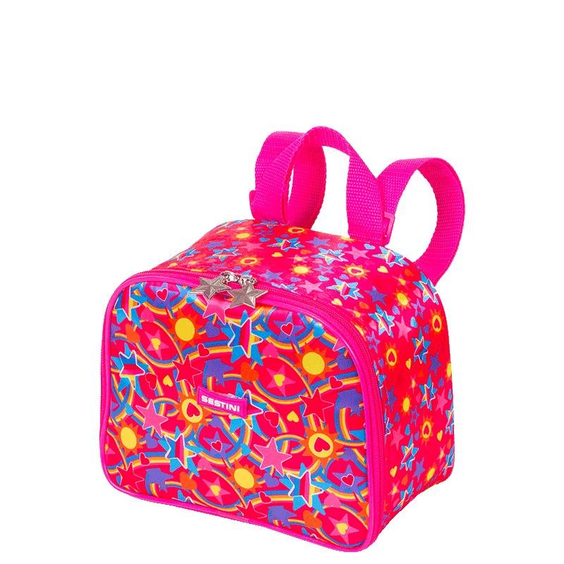 Lancheira Pequena Sestini Y Pink - Colorido Rosa 3