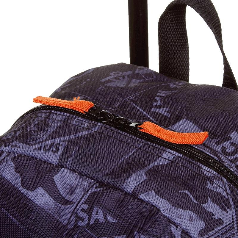 Mochila de Rodinha Grande Jurassic M Plus - Colorido Preto 5