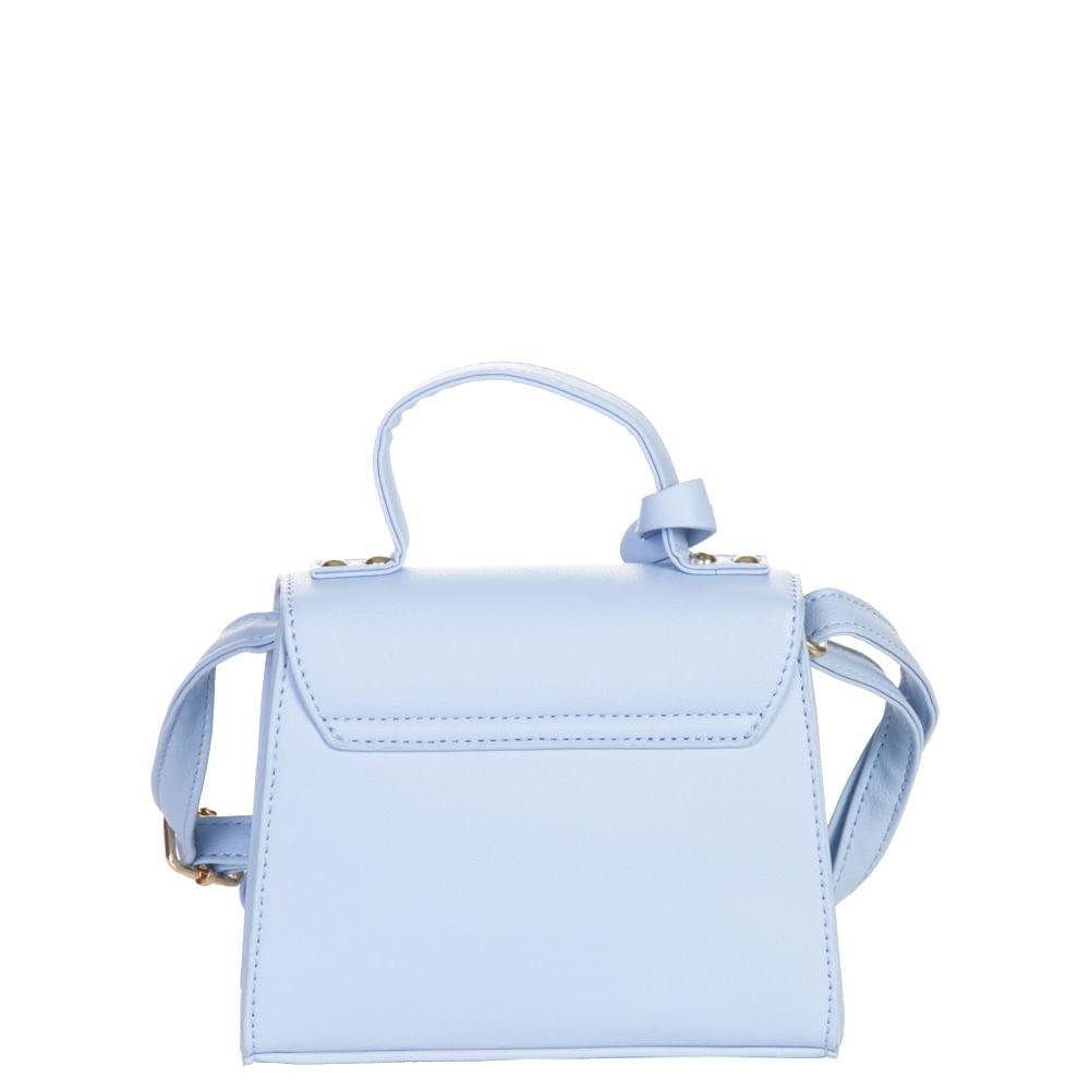 Bolsa Flat Capricho Fashion Bags - Azul Azul 4