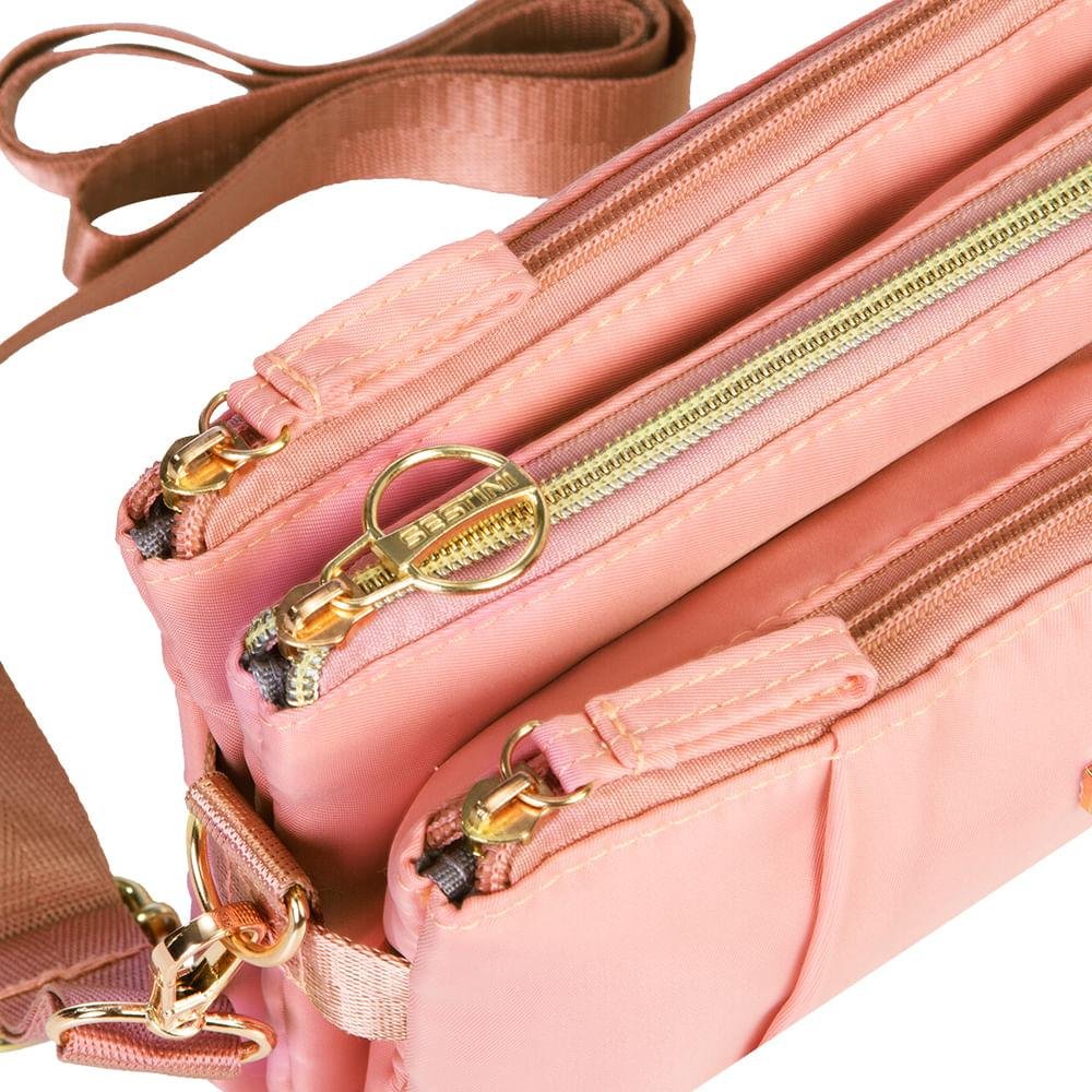 Bolsa Pequena Pixie Rosa - Rose Rosa 6