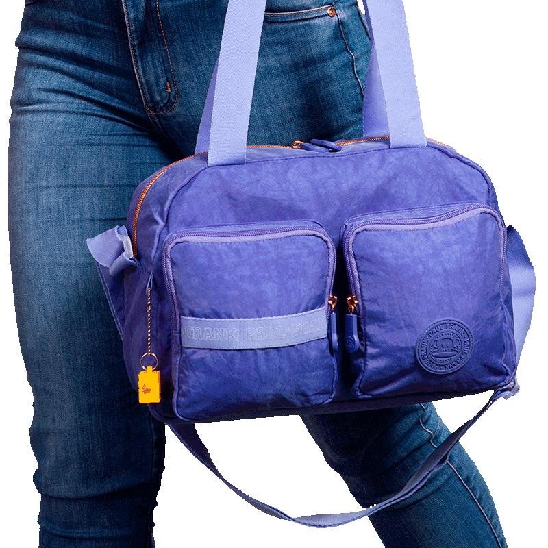 Bolsa Transversal Média Paul Frank Classics Roxo - Lavanda Roxo 7