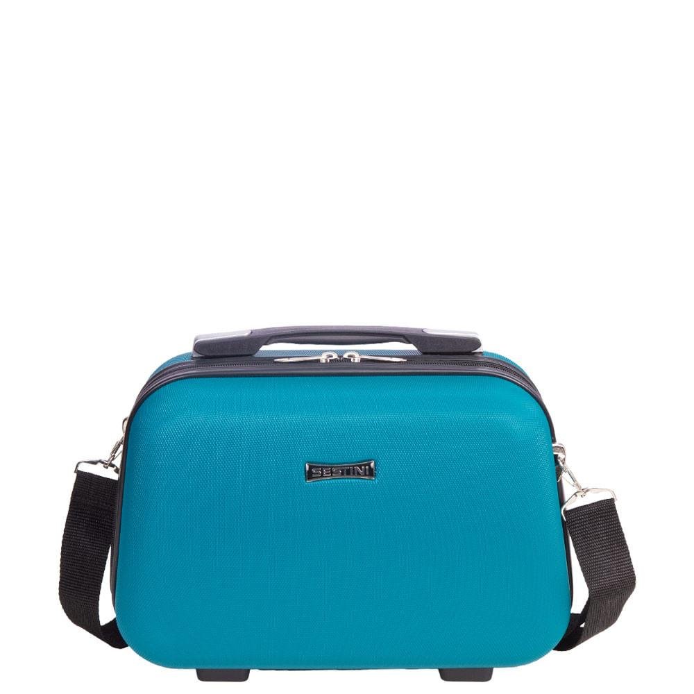 Frasqueira Grande Viena Azul - Petróleo Azul 2