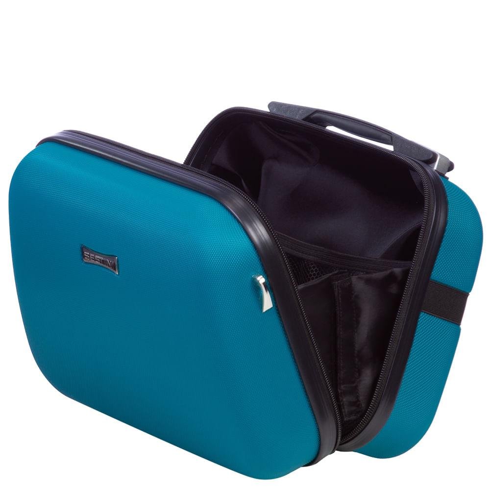 Frasqueira Grande Viena Azul - Petróleo Azul 6