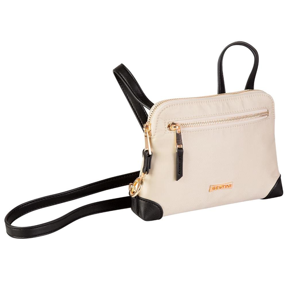 Bolsa Transversal Sestini Liv - Off White Branco 4