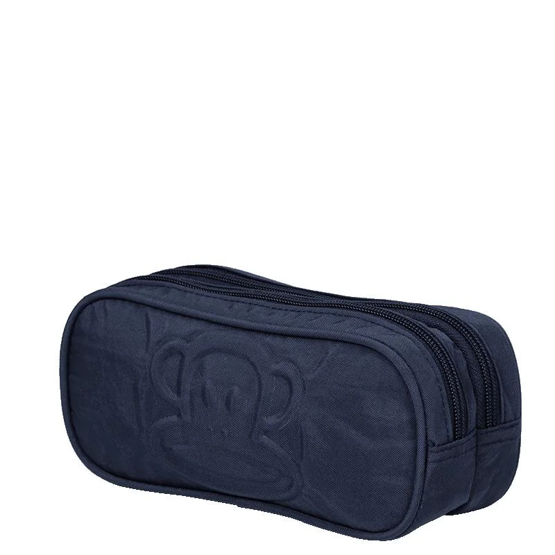 Estojo 2 Compartimentos Paul Frank Classics Azul Marinho Azul 2