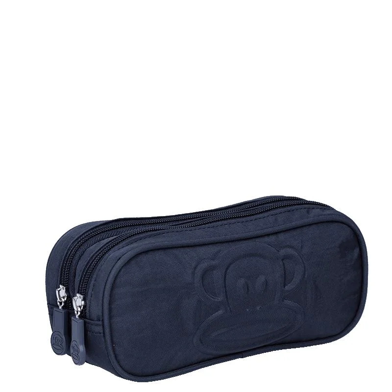 Estojo 2 Compartimentos Paul Frank Classics Azul Marinho Azul 3