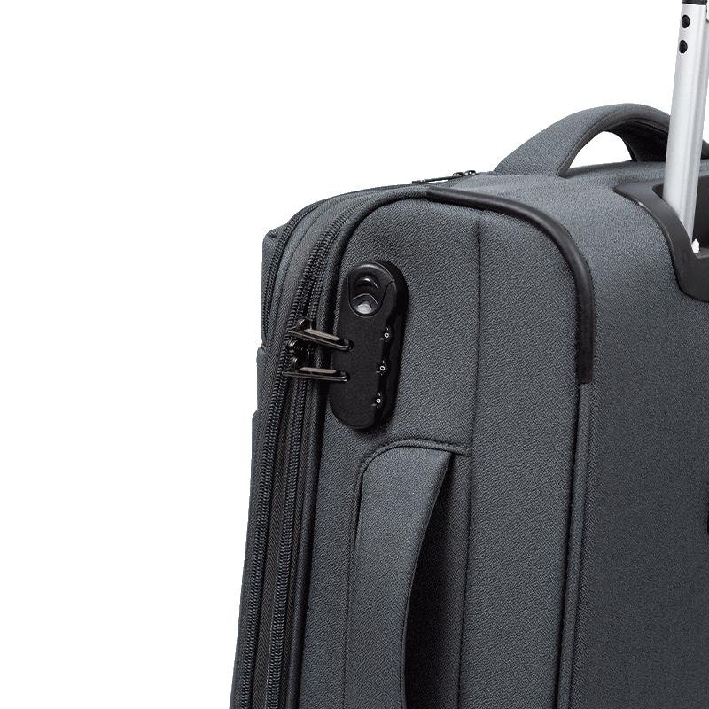 Mala de Viagem Bordo Sestini Ultralight Plus com Rodas duplas 360° e Zíper Expansível - Cinza Cinza 7