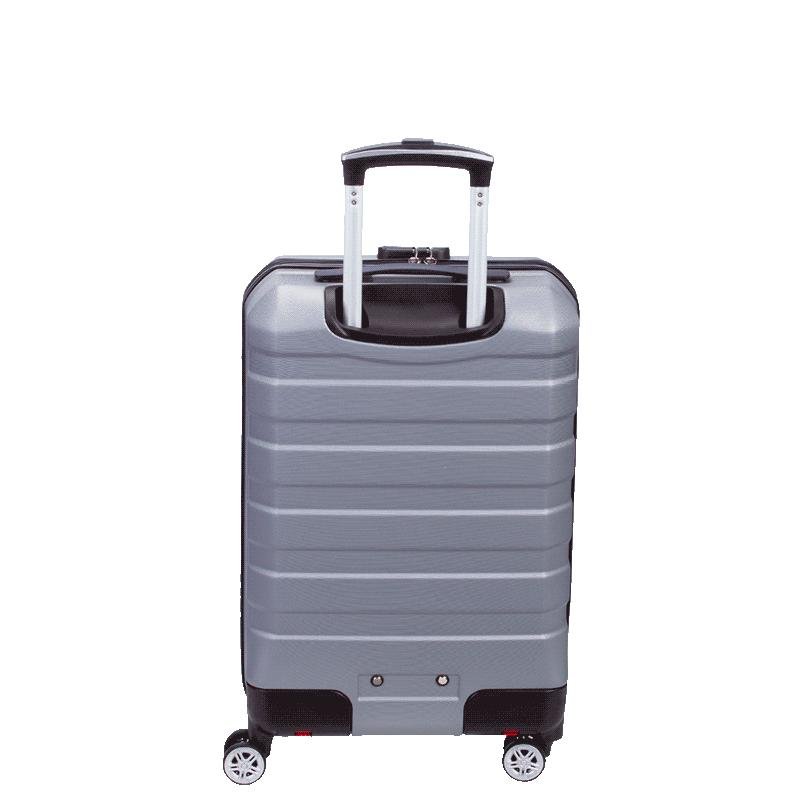 Mala de Viagem Bordo Nacional 360° Wheeless 1T - Cinza Grafite Cinza 4