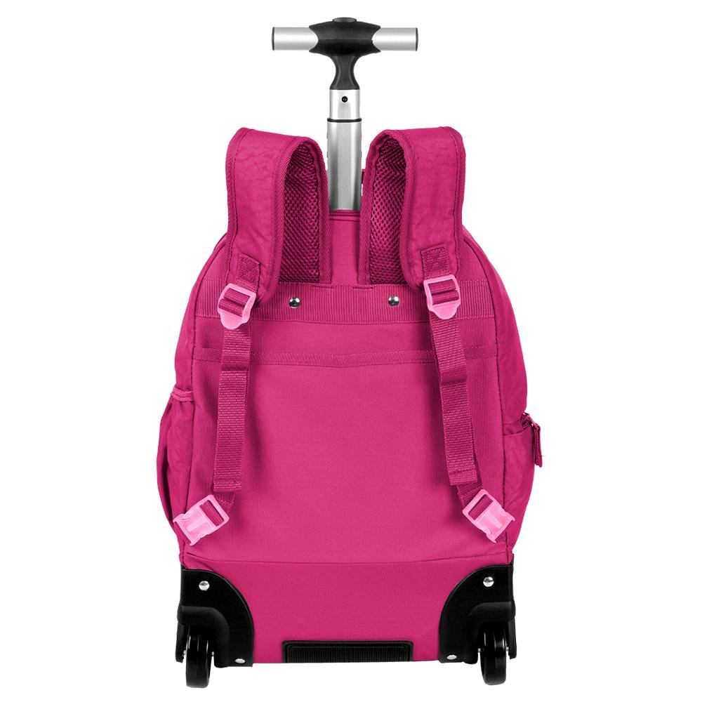 Mochila Carrinho 2 em 1 Sestini Rolling Crinkle Rosa - Pink Rosa 4