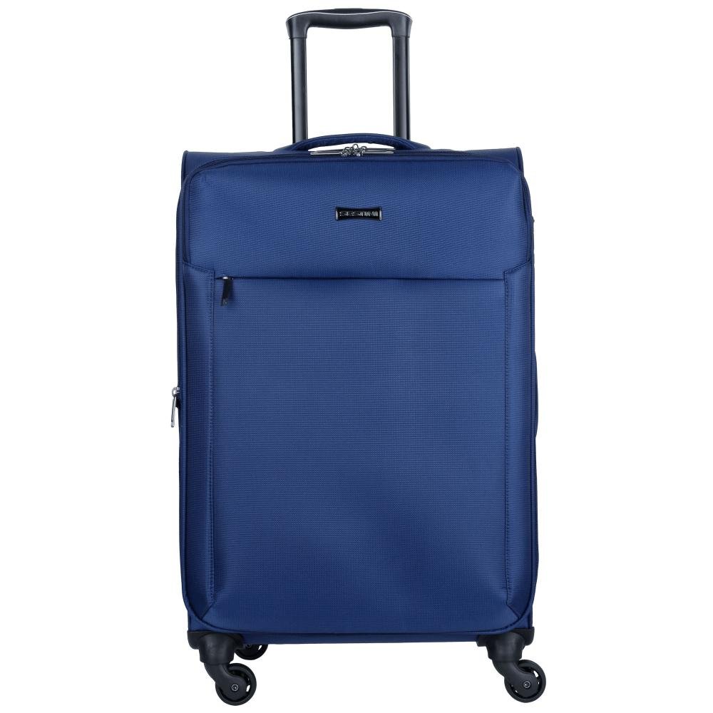 Mala de Viagem Grande Sestini Ultralight 5 com Rodas 360° - Marinho Azul 1