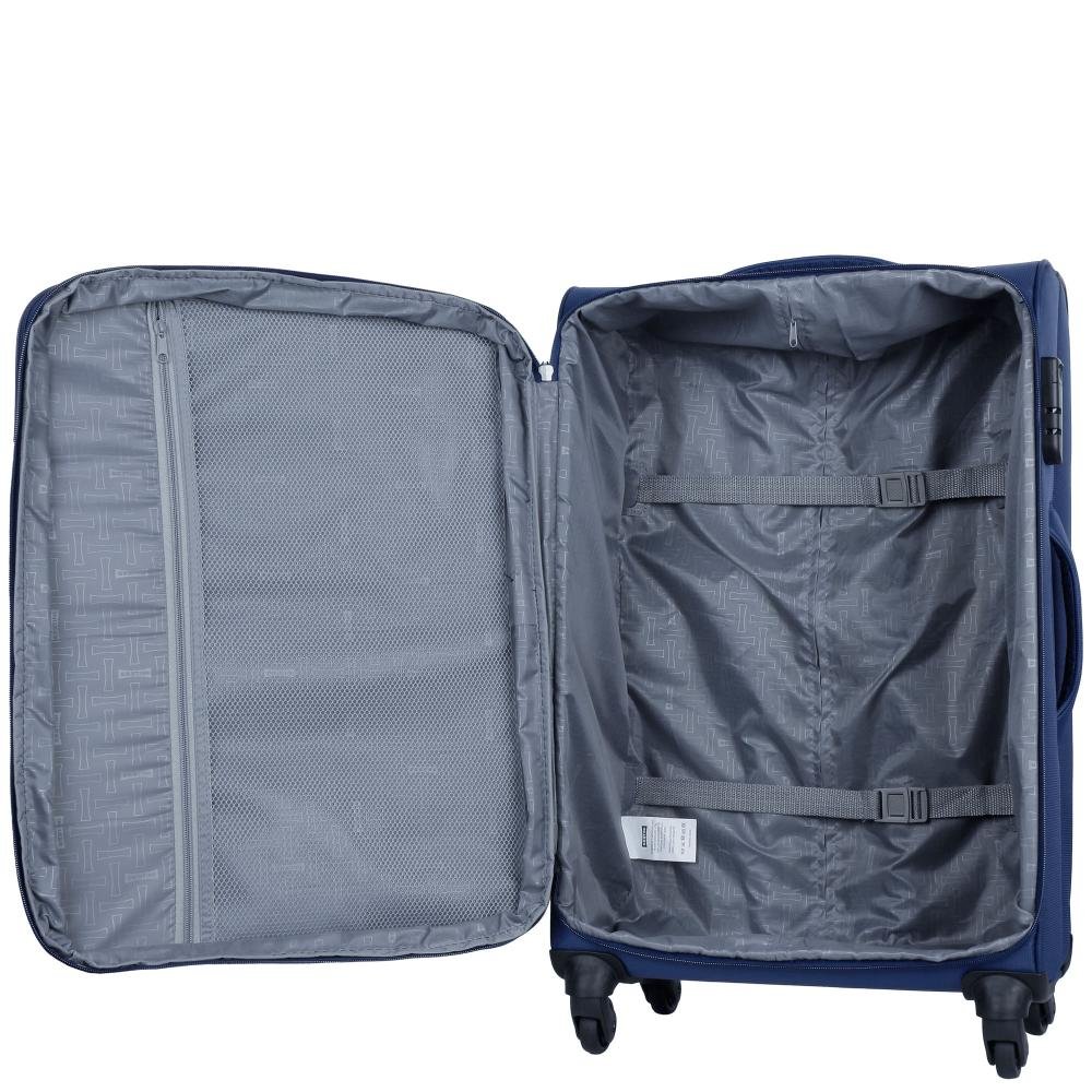 Mala de Viagem Grande Sestini Ultralight 5 com Rodas 360° - Marinho Azul 4
