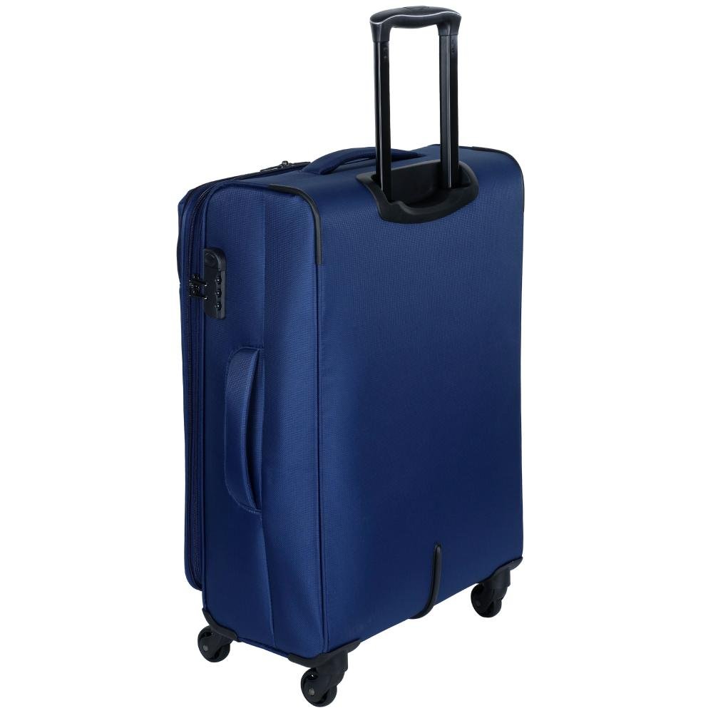 Mala de Viagem Grande Sestini Ultralight 5 com Rodas 360° - Marinho Azul 6