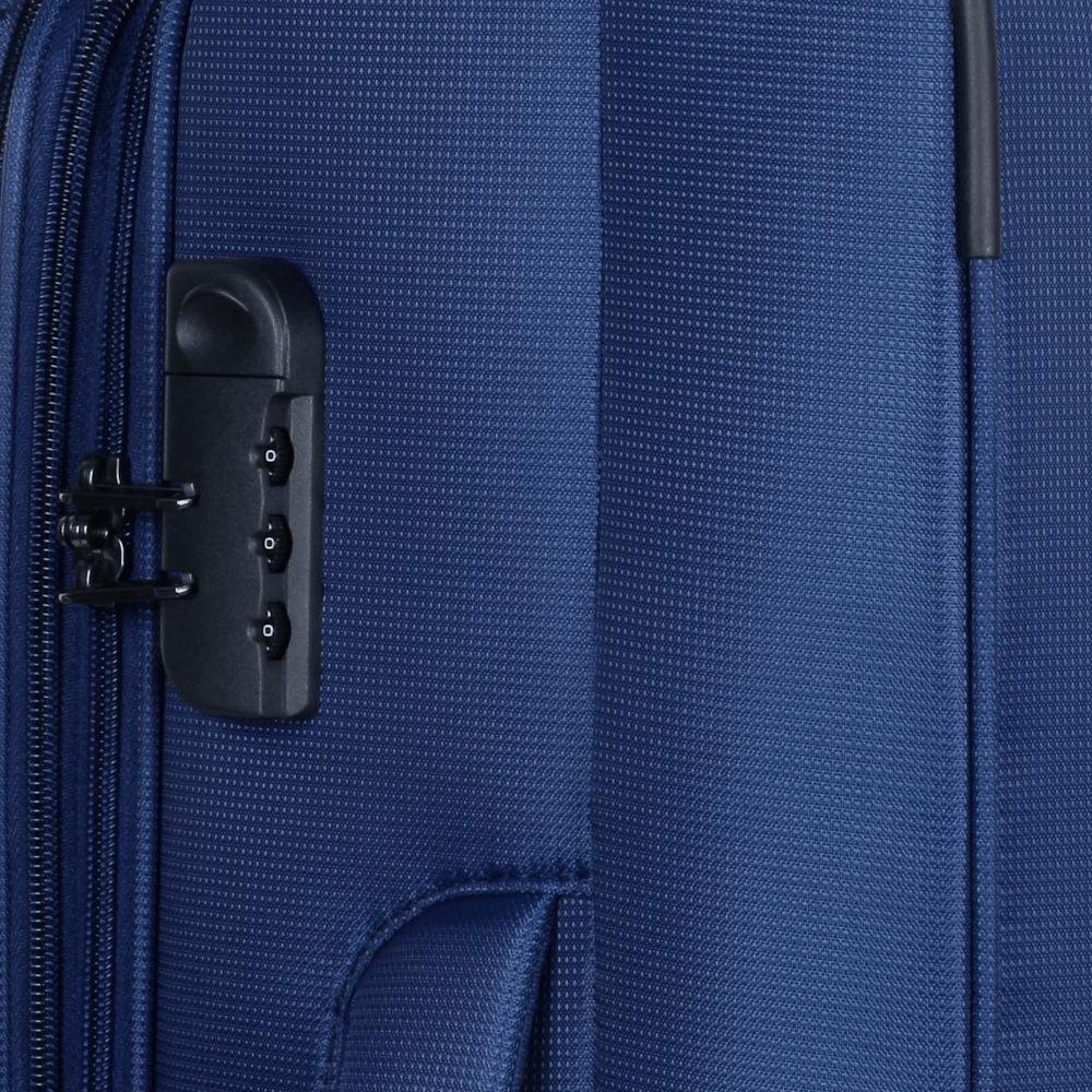Mala de Viagem Grande Sestini Ultralight 5 com Rodas 360° - Marinho Azul 7