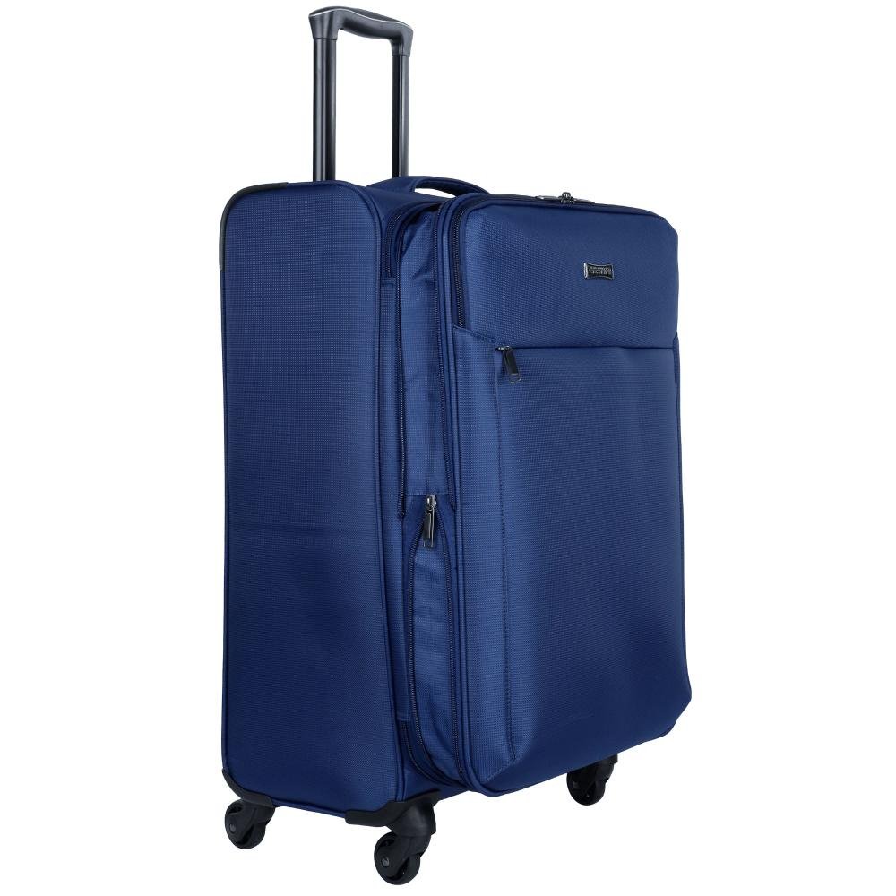 Mala de Viagem Grande Sestini Ultralight 5 com Rodas 360° - Marinho Azul 8