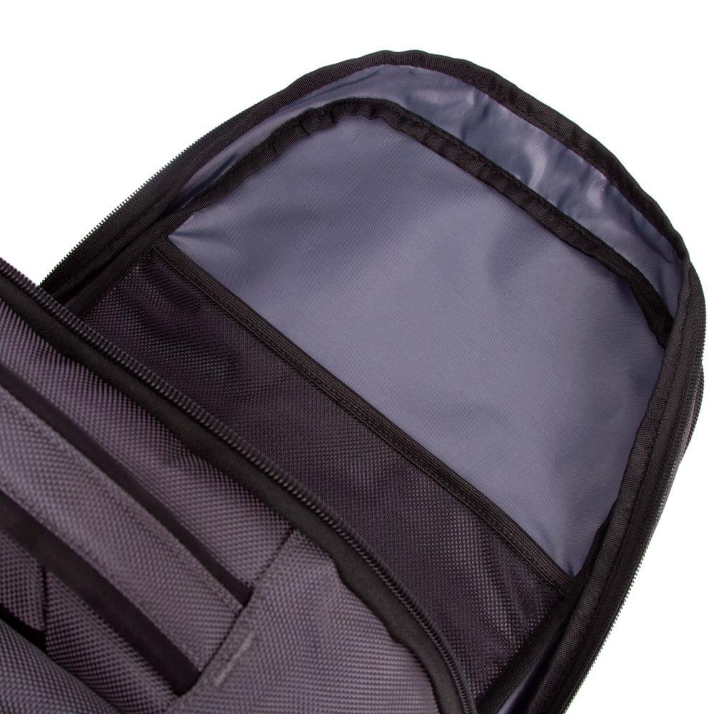 Mochila Grande 2 Compartimentos Notebook Lateral Web 3.0 Plus - Cinza Cinza 4