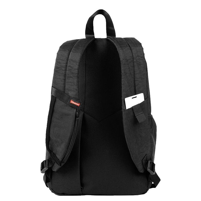 Mochila Sestini Magic Crinkle Preto Preto 4