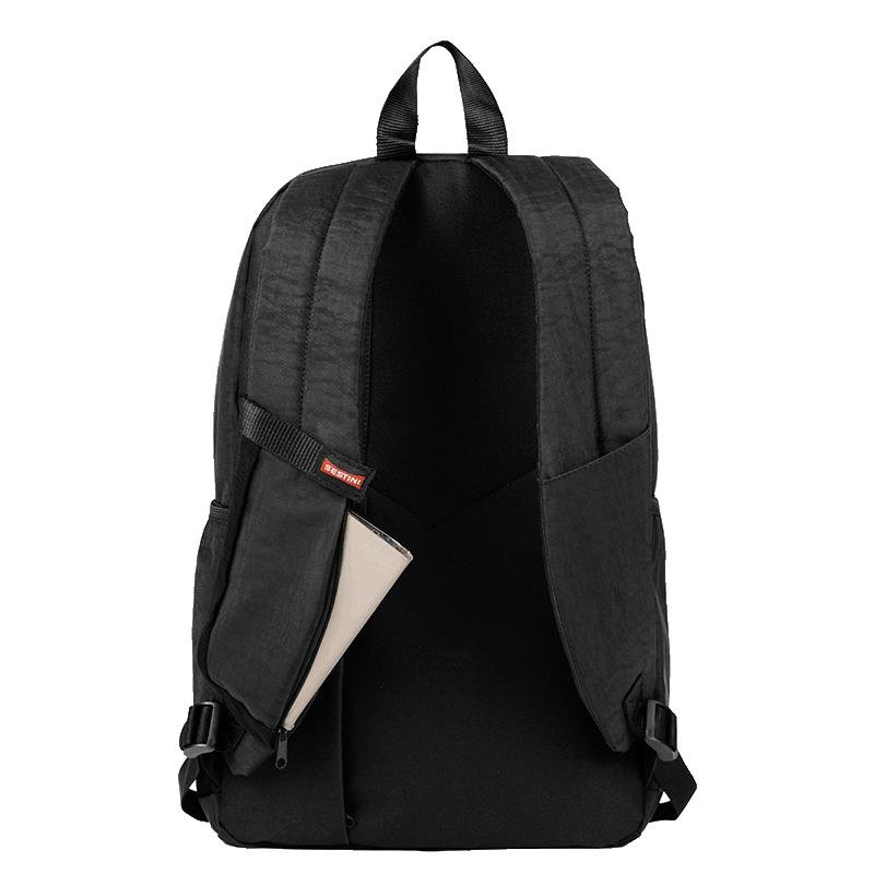 Mochila Sestini Magic Crinkle Preto Preto 8