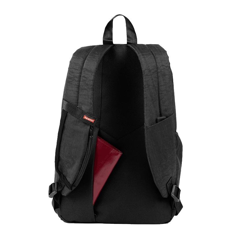 Mochila Sestini Magic Crinkle Preto Preto 9