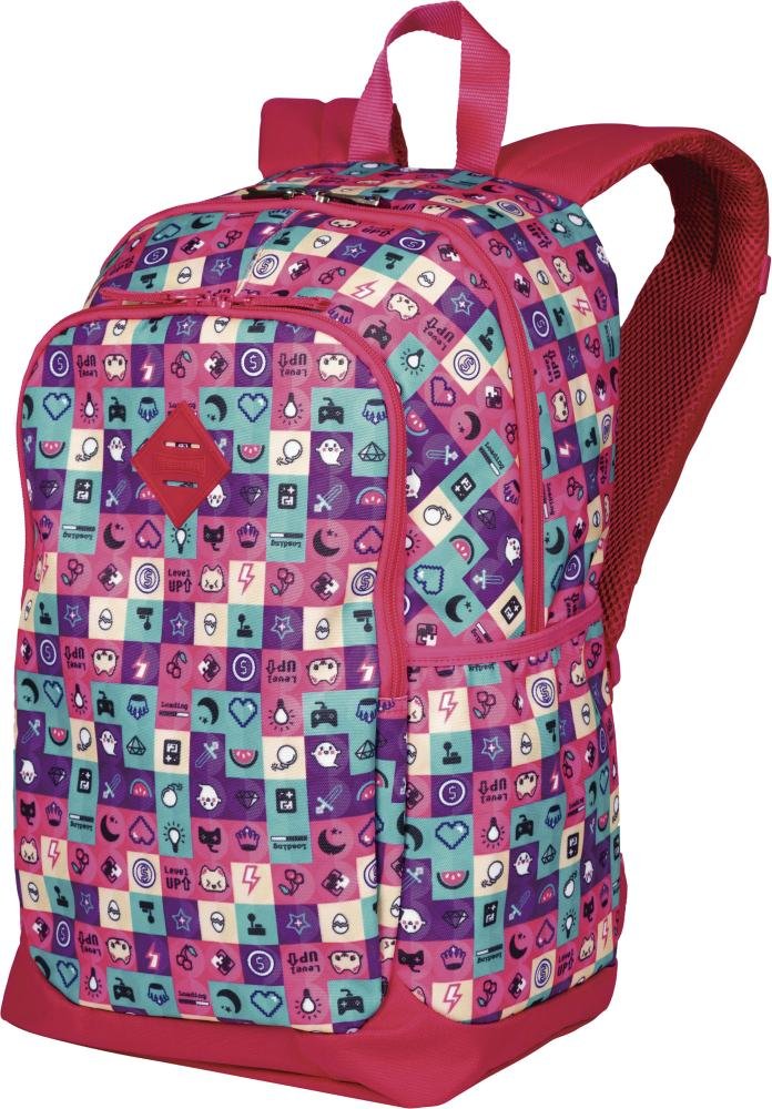 Mochila Sestini Magic Emoticons Rosa 2