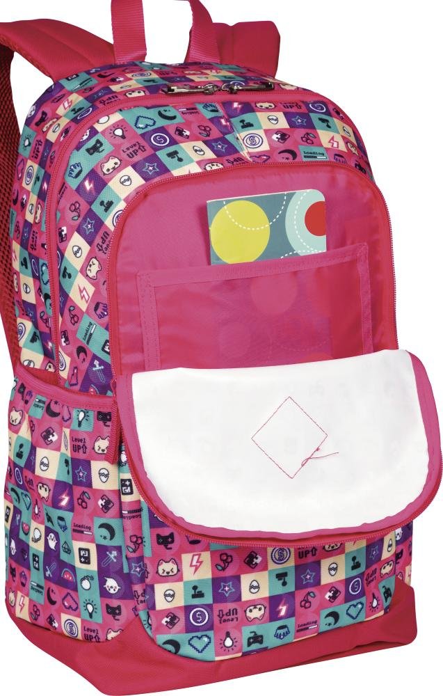 Mochila Sestini Magic Emoticons Rosa 5