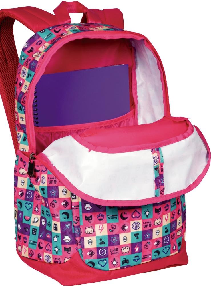 Mochila Sestini Magic Emoticons Rosa 6