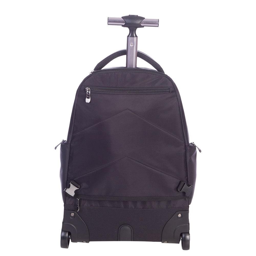 Mochila Carrinho 2x1 2 Compartimentos Sestini New Next - Preto Preto 15