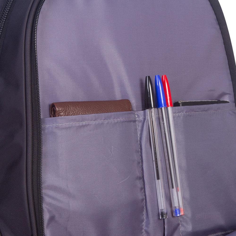 Mochila Carrinho 2x1 2 Compartimentos Sestini New Next - Preto Preto 10