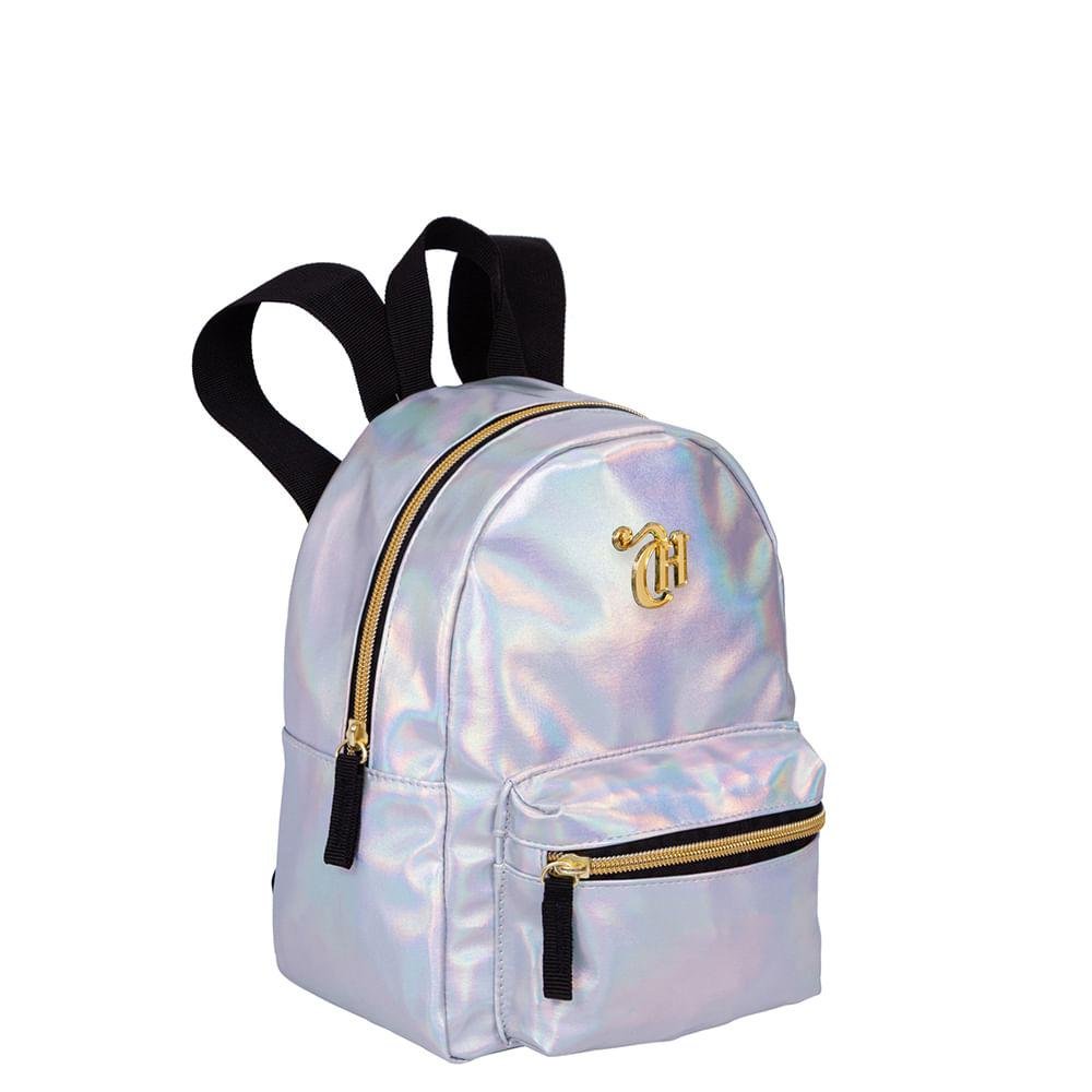Mini Bag Capricho 21X05 Prata Cinza 2