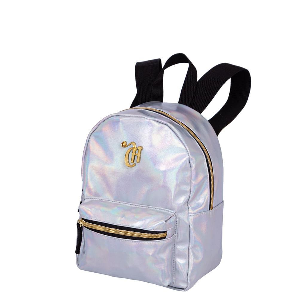 Mini Bag Capricho 21X05 Prata Cinza 3
