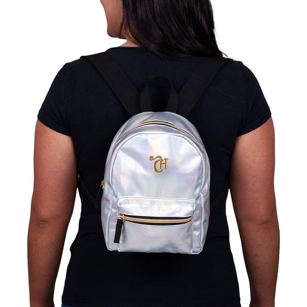 Mini Bag Capricho 21X05 Prata Cinza 4