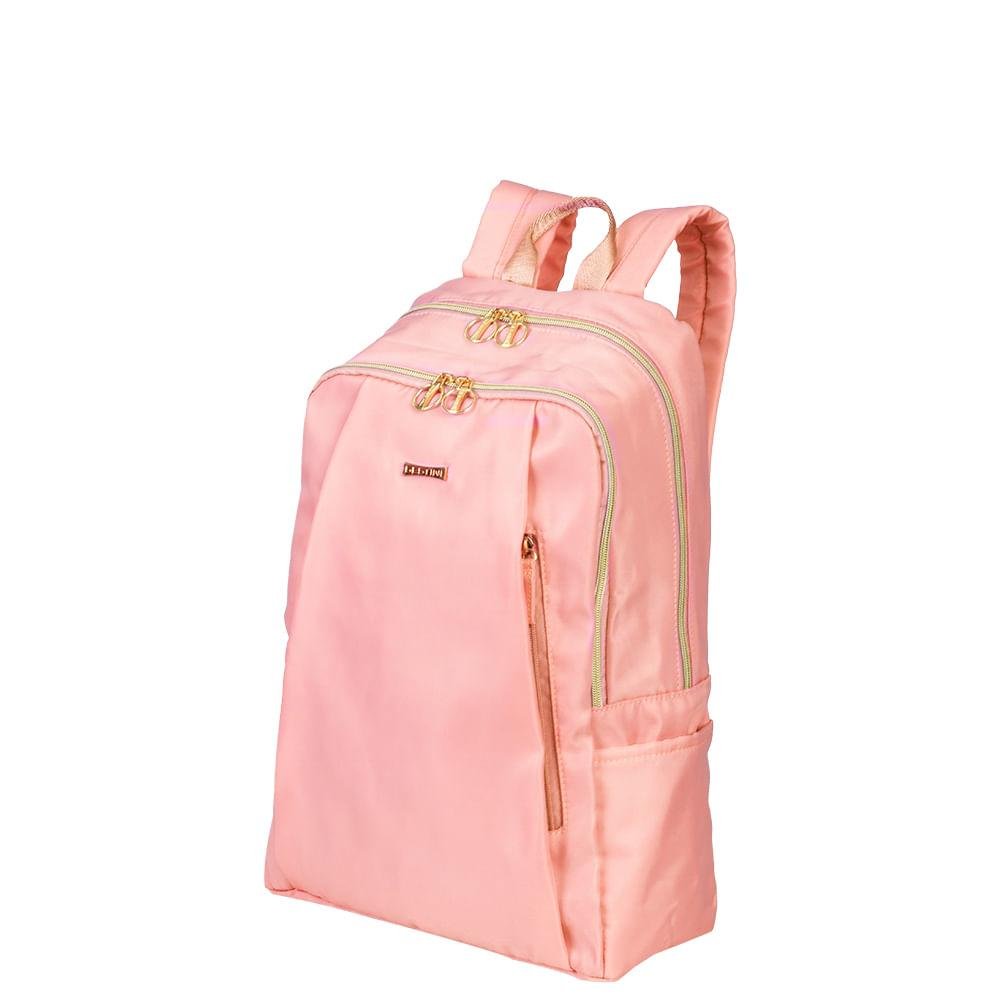 Mochila Grande 2 Comp Pixie Rosa - Rose Rosa 4