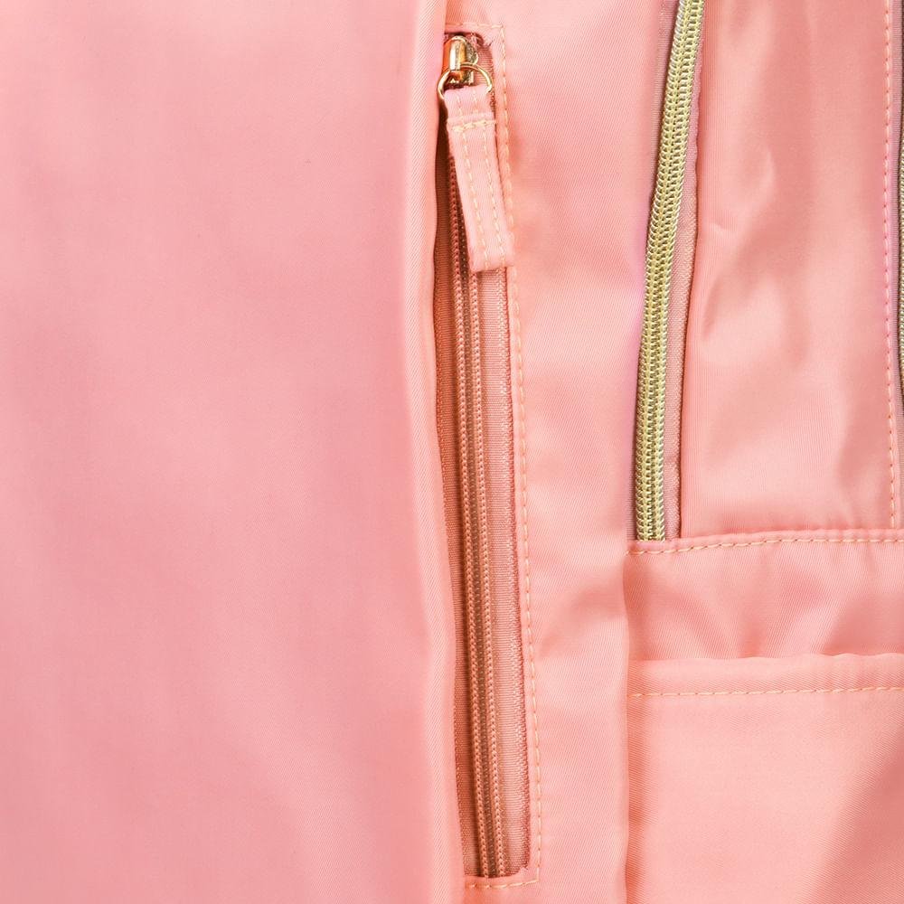 Mochila Grande 2 Comp Pixie Rosa - Rose Rosa 5