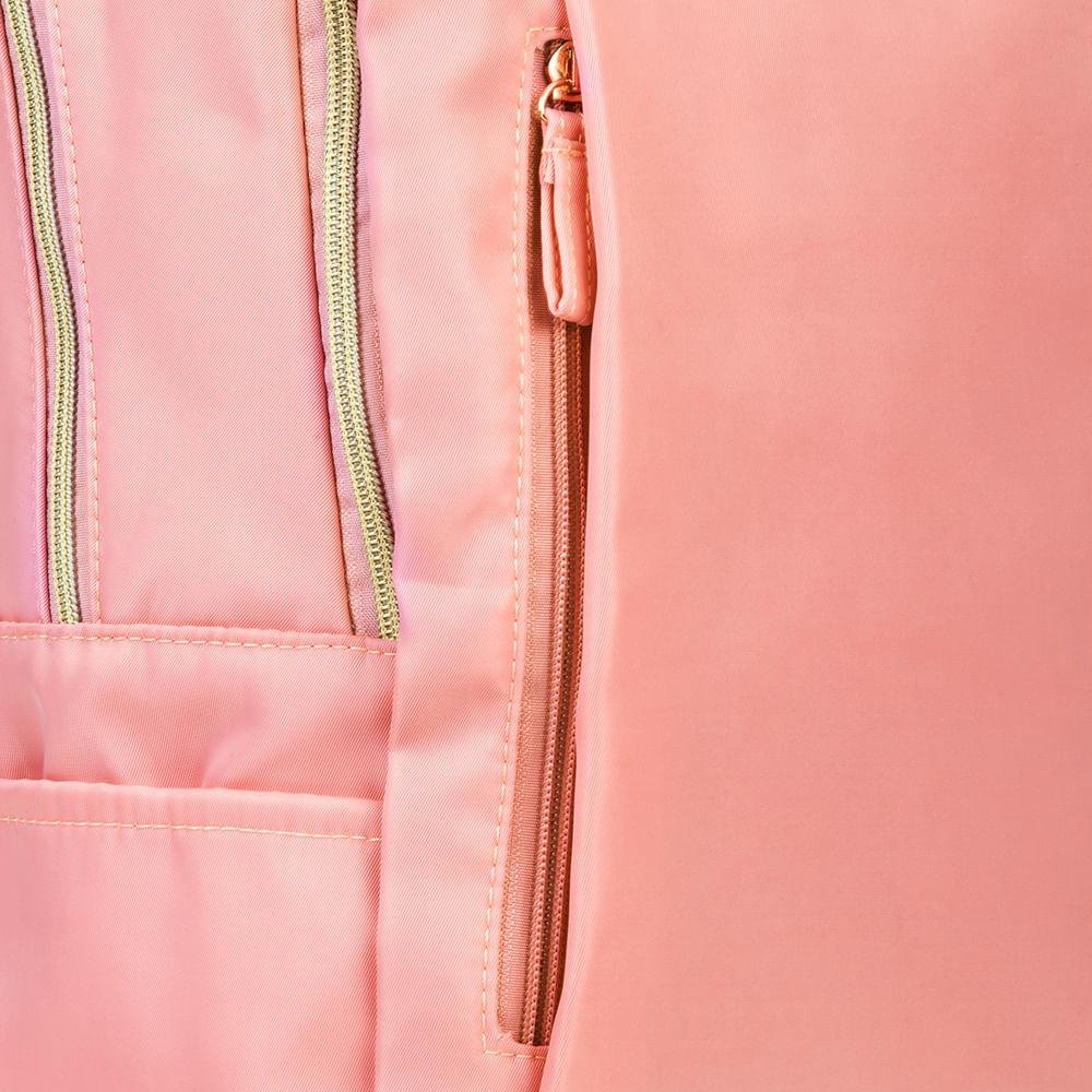 Mochila Grande 2 Comp Pixie Rosa - Rose Rosa 6