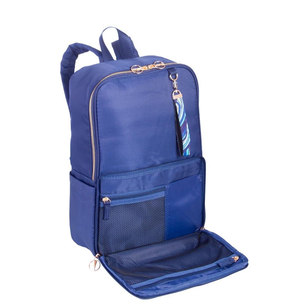 Mochila Media Scarf II - Azul Azul 4