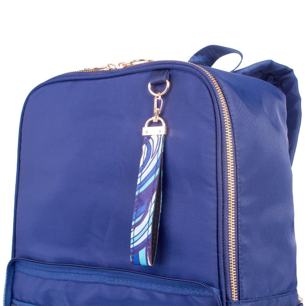 Mochila Media Scarf II - Azul Azul 5