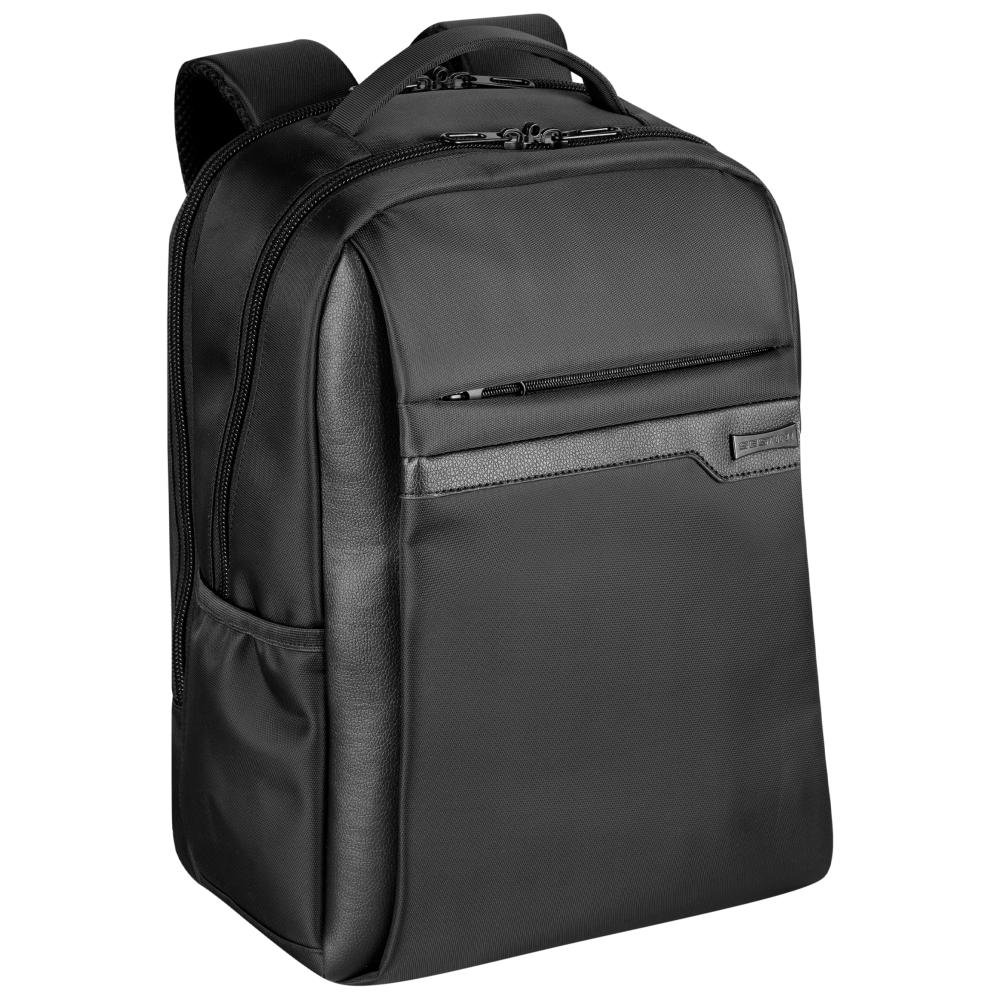 Mochila Grande 2 Compartimentos Laptop Sestini Prime Preto Preto 2