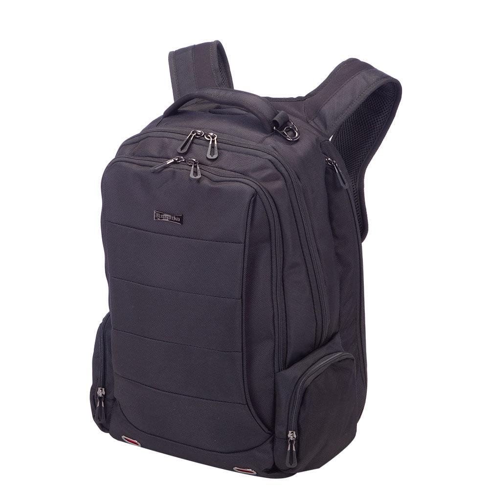 Mochila Grande 2 Compartimentos Laptop Web 3.0 Plus - Preto Preto 3