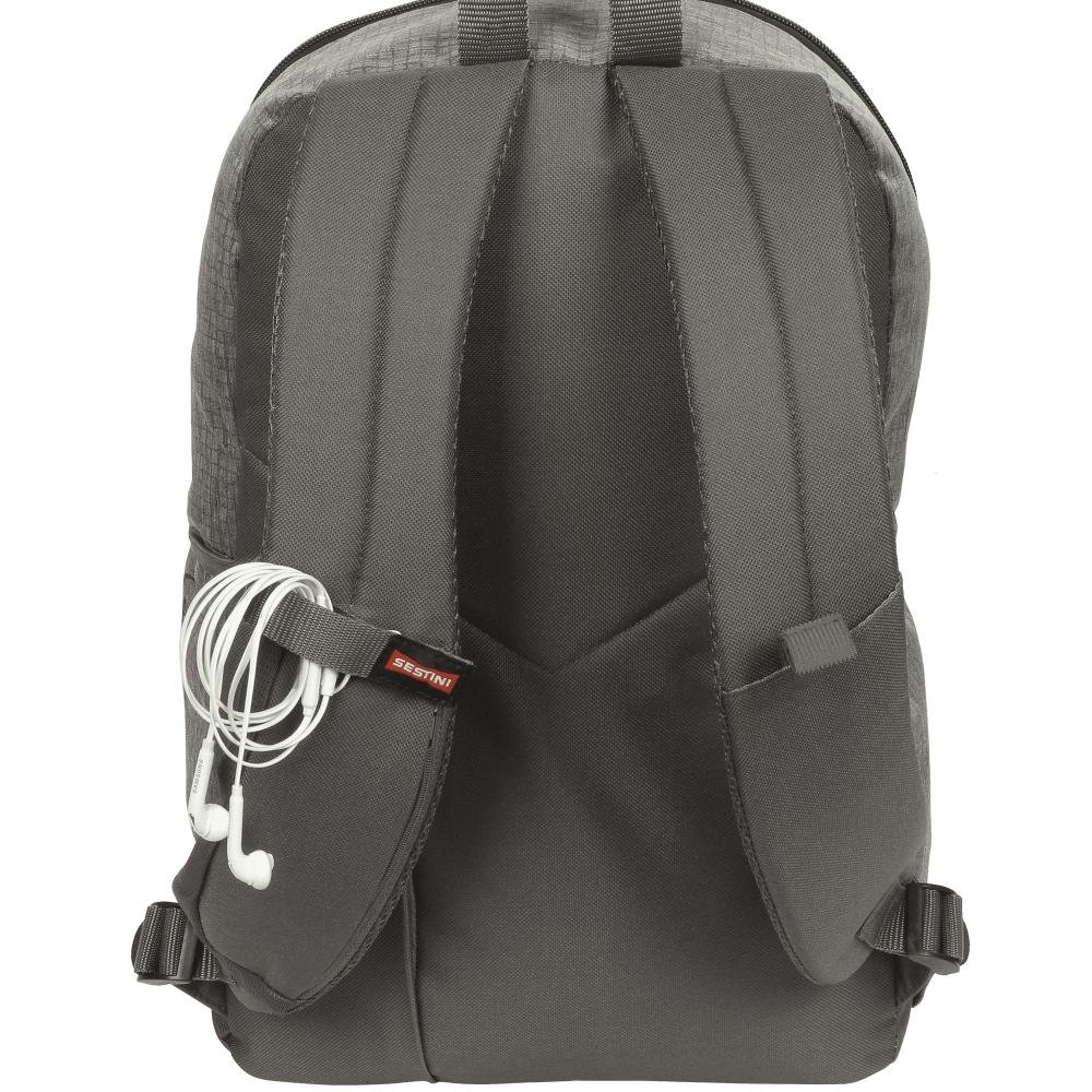 Mochila Sestini Magic ECO Textura Cinza 8