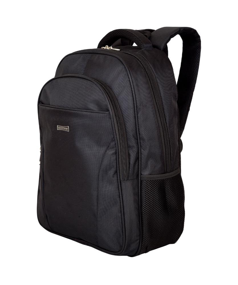 Mochila Grande Notebook Sestini ST3000 Preto Preto 3
